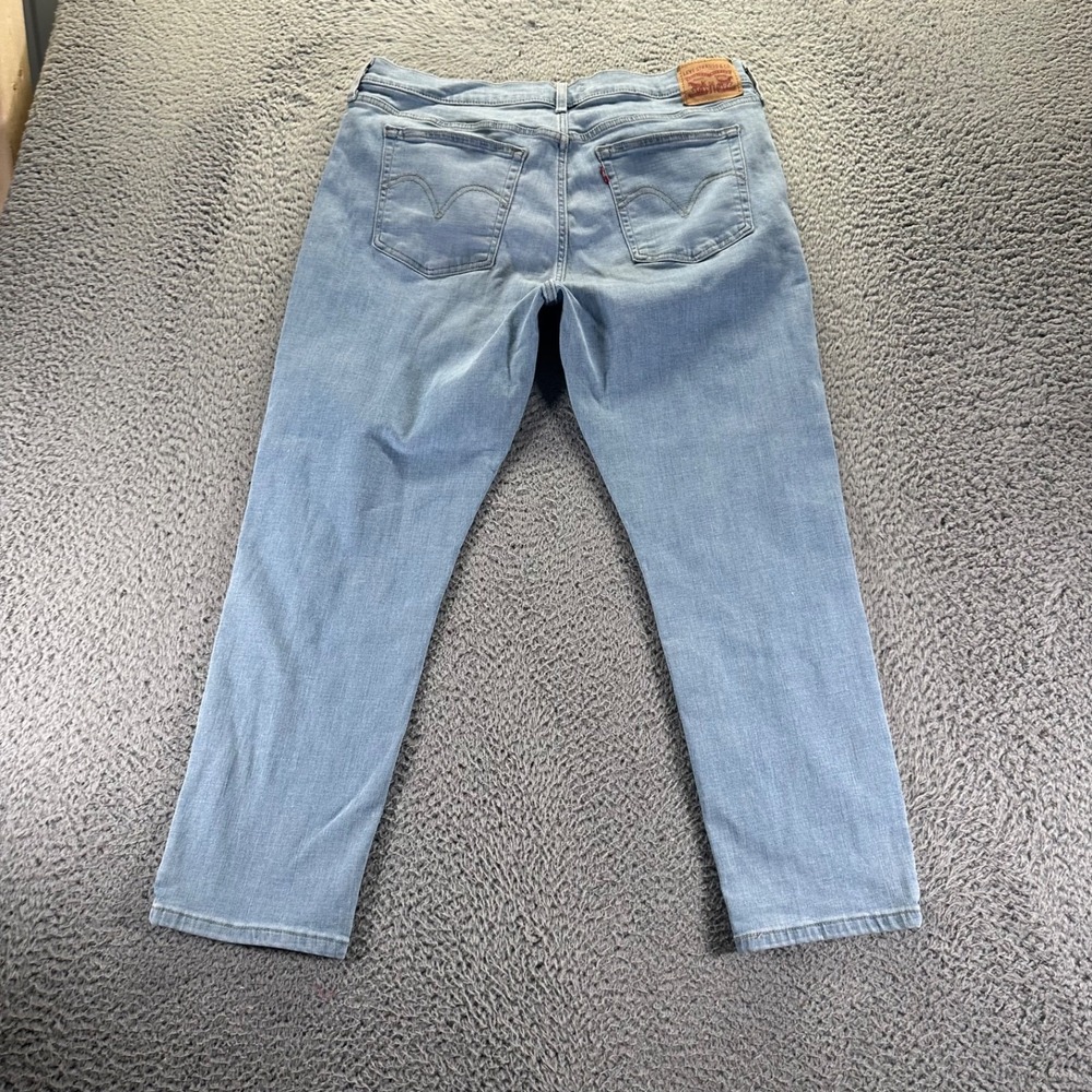 Levis Jeans Womens Size 33 Blue Cotton Stretch Boyfriend High Rise Fit - Picture 7 of 12